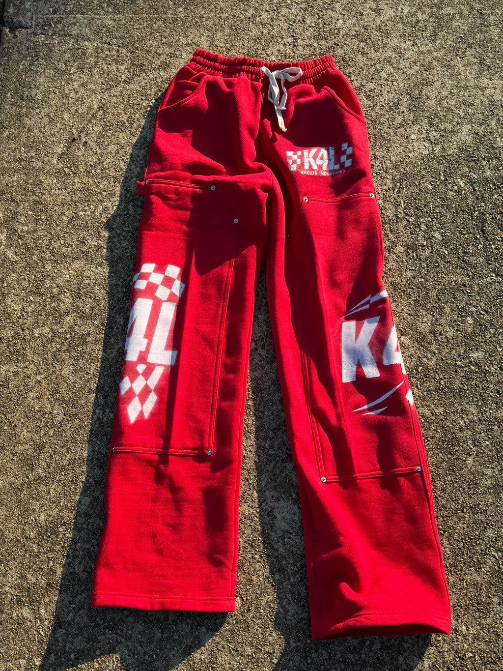 Red Racing Carpenter Sweats